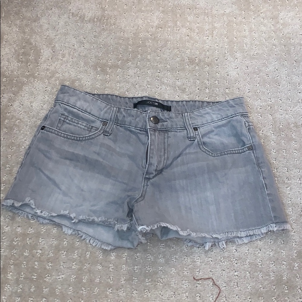 Joes Grey Jean Shorts